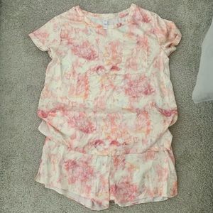 NWOT Stars Above Satin PJ set